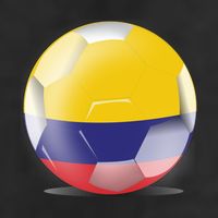 Soccer Ball Country Flag Colombia 11oz C Handle Ceramic Mug