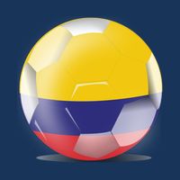 Soccer Ball Country Flag Colombia Zip Tote Bag