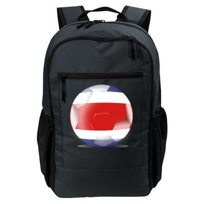 Soccer Ball Country Flag Costa Rica Daily Commute Backpack