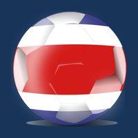 Soccer Ball Country Flag Costa Rica Women's V-Neck T-Shirt