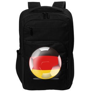 Soccer Ball Country Flag Germany Impact Tech Backpack