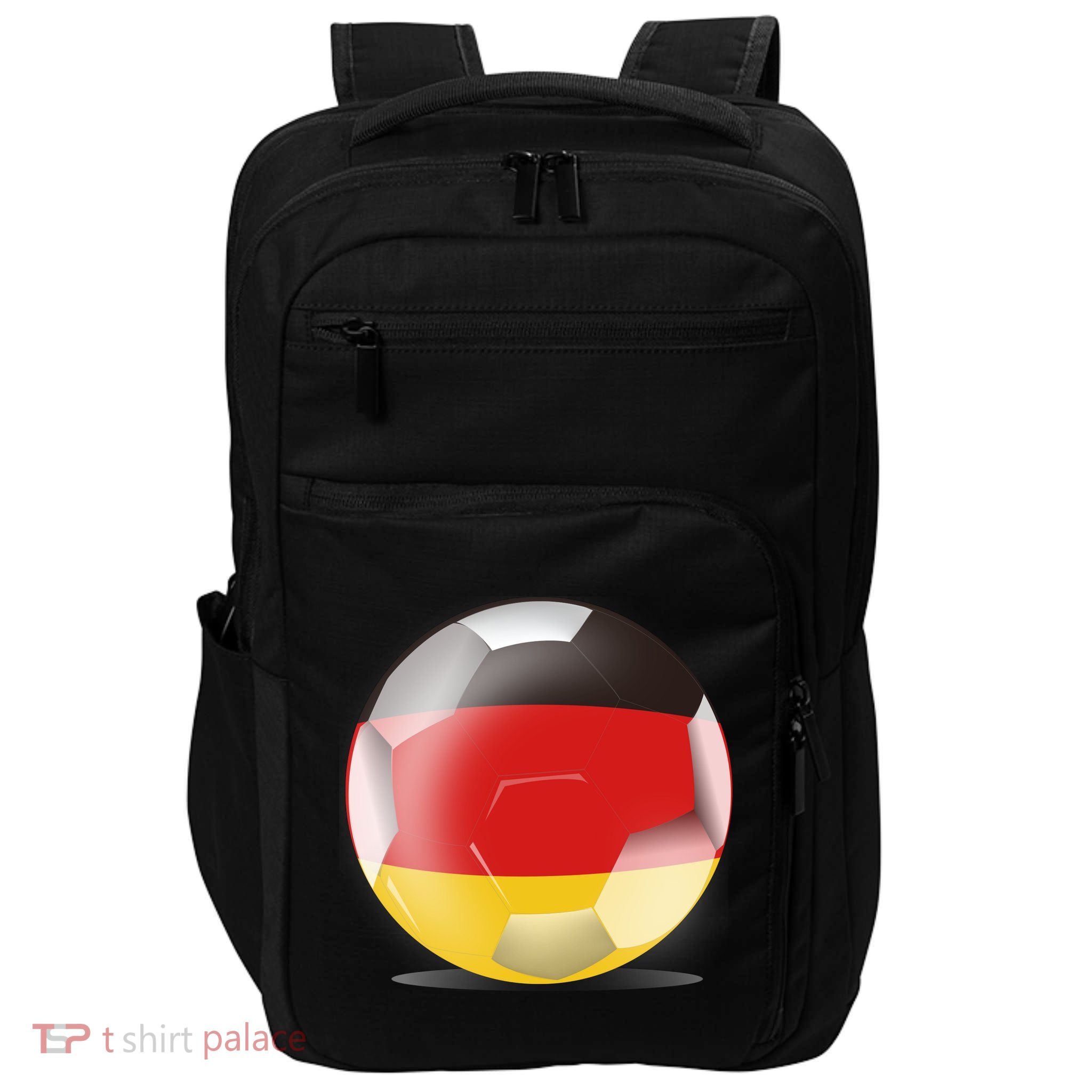 Soccer Ball Country Flag Germany Impact Tech Backpack