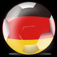 Soccer Ball Country Flag Germany Bucket Hat