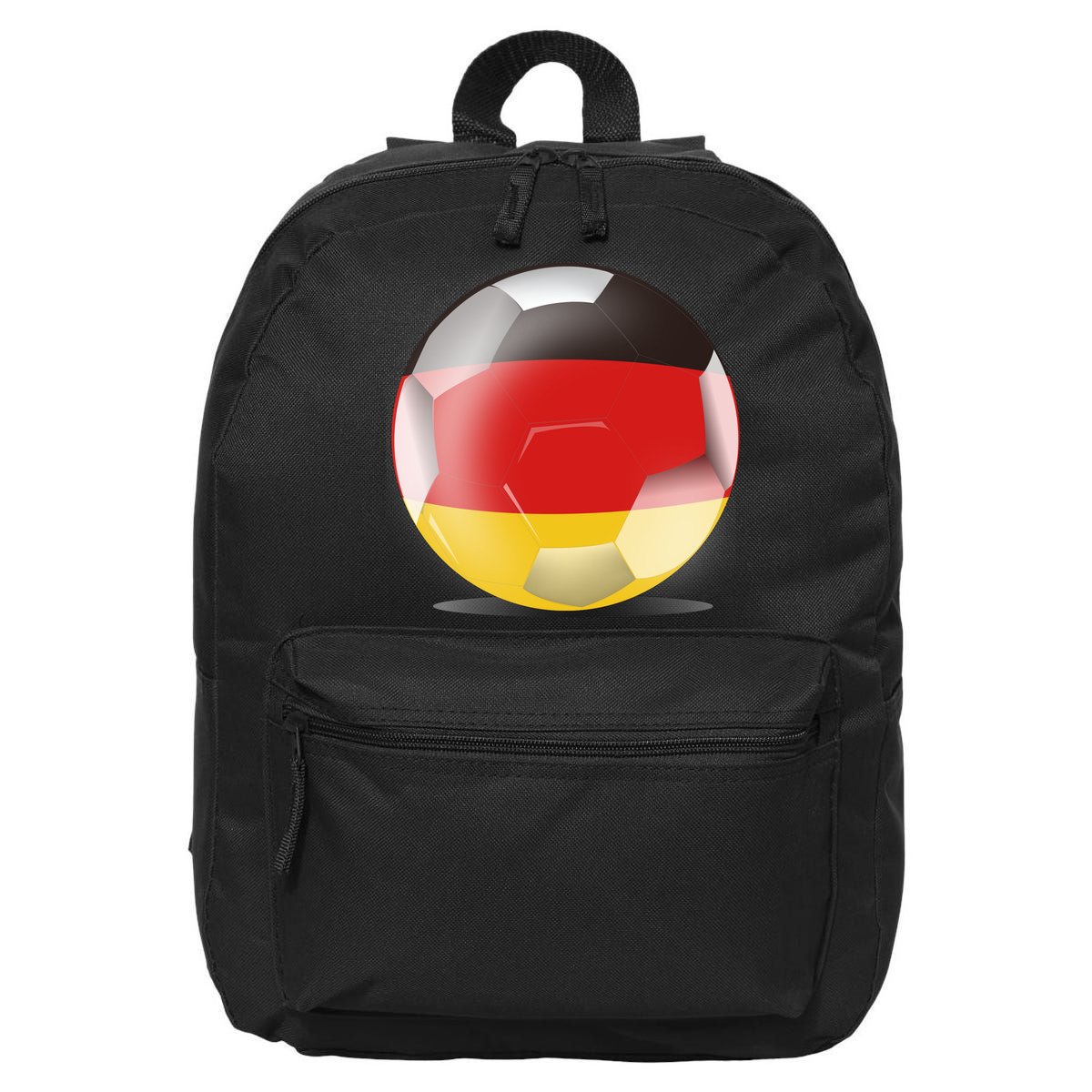 Soccer Ball Country Flag Germany 16 in Basic Backpack