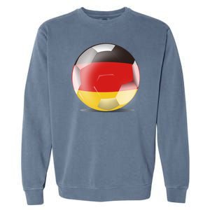 Soccer Ball Country Flag Germany Garment-Dyed Sweatshirt