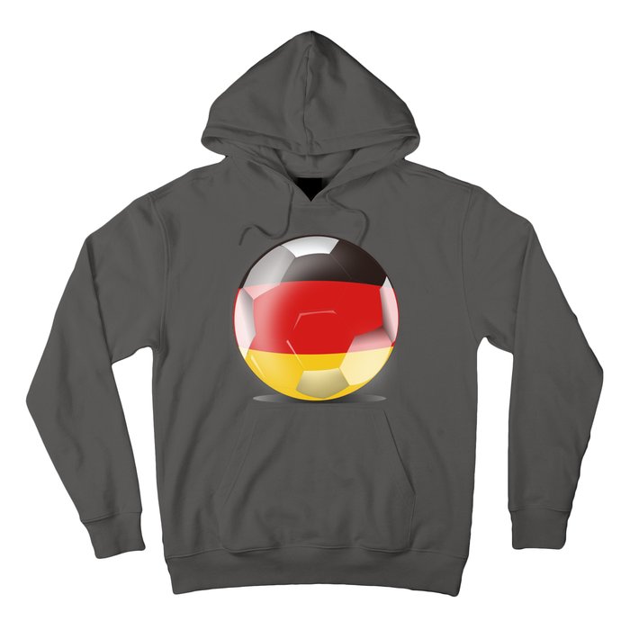 Soccer Ball Country Flag Germany Hoodie