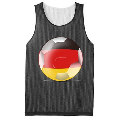 Soccer Ball Country Flag Germany Mesh Reversible Basketball Jersey Tank