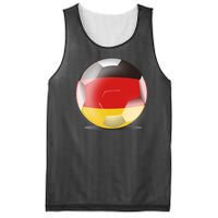 Soccer Ball Country Flag Germany Mesh Reversible Basketball Jersey Tank