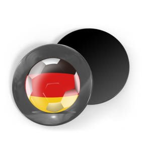 Soccer Ball Country Flag Germany Magnet