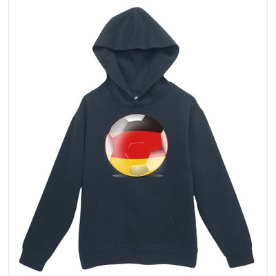 Soccer Ball Country Flag Germany Urban Pullover Hoodie