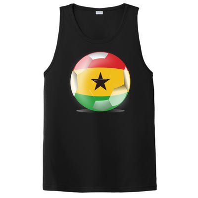 Soccer Ball Country Flag Ghana PosiCharge Competitor Tank