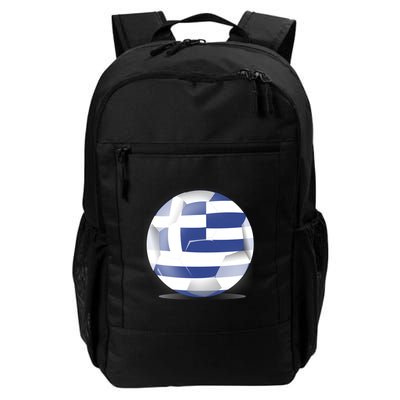 Soccer Ball Country Flag Greece Backpack