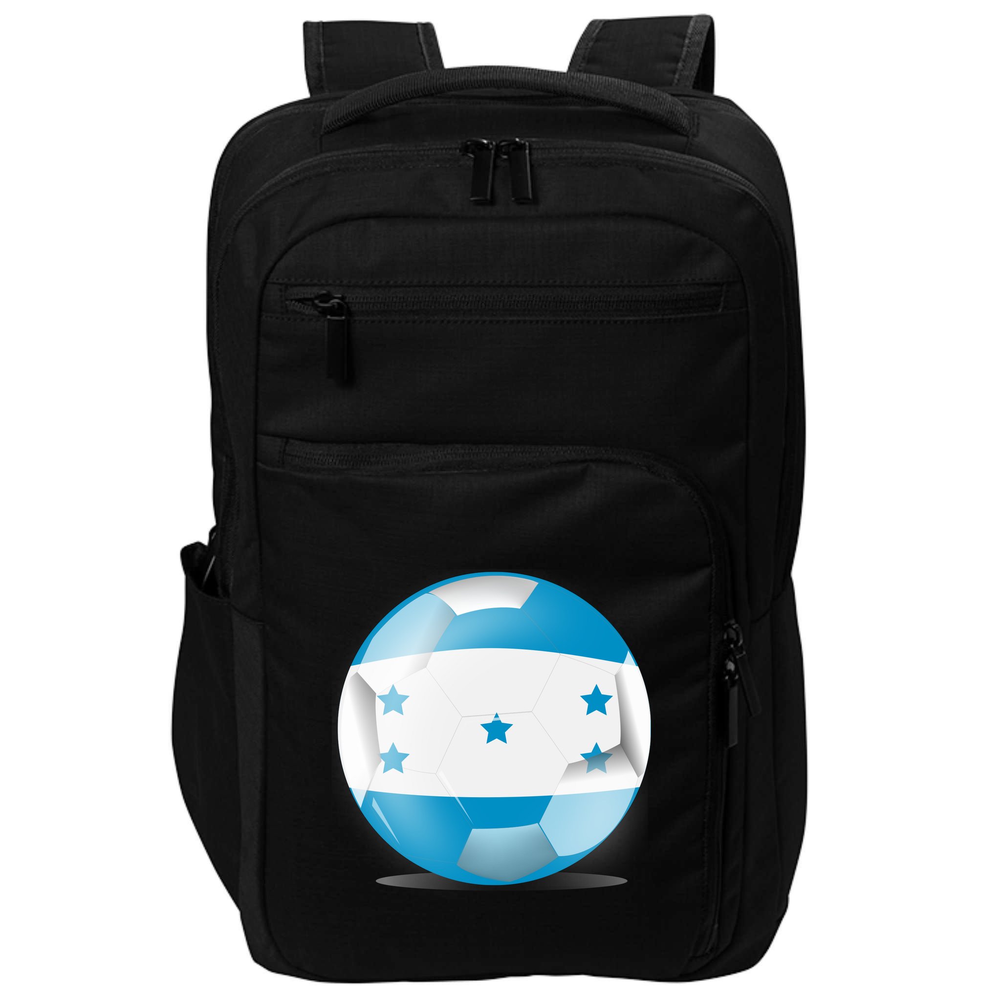 Soccer Ball Country Flag Honduras Impact Tech Backpack