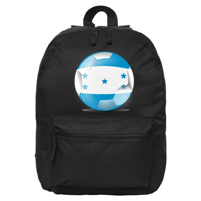 Soccer Ball Country Flag Honduras 16 in Basic Backpack