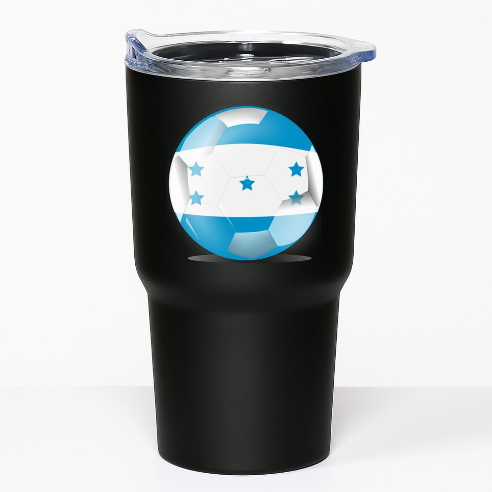 Soccer Ball Country Flag Honduras Tumbler