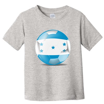 Soccer Ball Country Flag Honduras Toddler T-Shirt