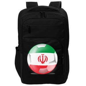 Soccer Ball Country Flag Iran Impact Tech Backpack