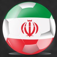 Soccer Ball Country Flag Iran Adult Drive Performance Visor