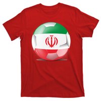 Soccer Ball Country Flag Iran T-Shirt