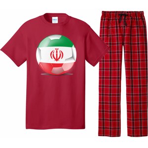 Soccer Ball Country Flag Iran Pajama Set