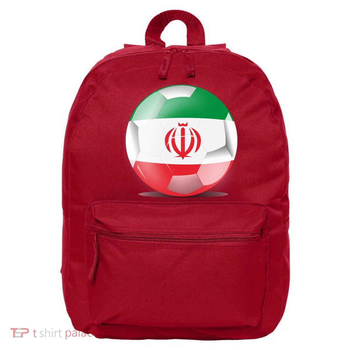 Soccer Ball Country Flag Iran 16 in Basic Backpack