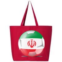 Soccer Ball Country Flag Iran 25L Jumbo Tote