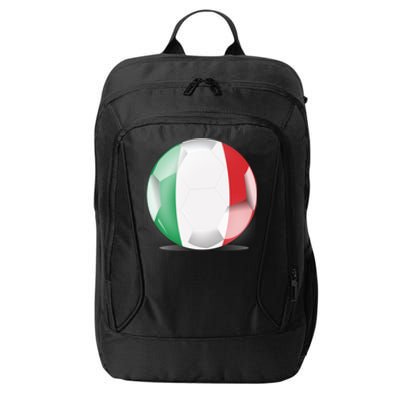 Soccer Ball Country Flag Italy City Backpack