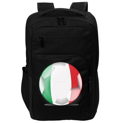 Soccer Ball Country Flag Italy Impact Tech Backpack