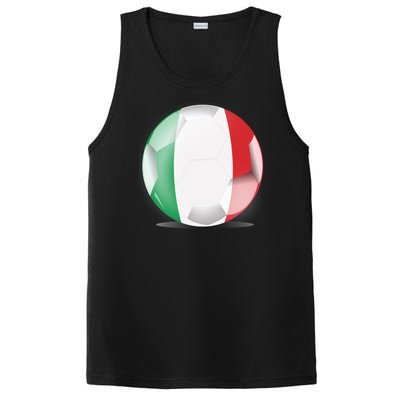 Soccer Ball Country Flag Italy PosiCharge Competitor Tank