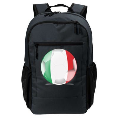 Soccer Ball Country Flag Italy Daily Commute Backpack