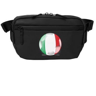 Soccer Ball Country Flag Italy Crossbody Pack