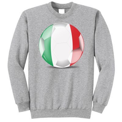 Soccer Ball Country Flag Italy Sweatshirt