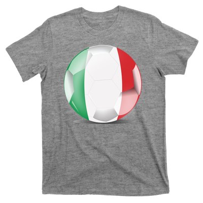 Soccer Ball Country Flag Italy T-Shirt