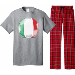 Soccer Ball Country Flag Italy Pajama Set