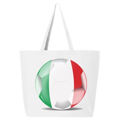 Soccer Ball Country Flag Italy 25L Jumbo Tote