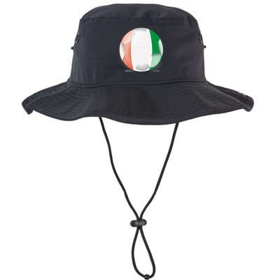 Soccer Ball Country Flag Ivory Coast Bucket Hat
