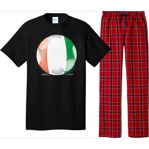 Soccer Ball Country Flag Ivory Coast Pajama Set