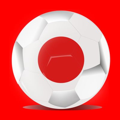 Soccer Ball Country Flag Japan T-Shirt