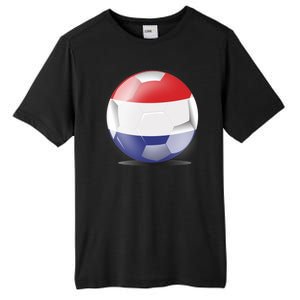 Soccer Ball Country Flag Netherlands Tall Fusion ChromaSoft Performance T-Shirt