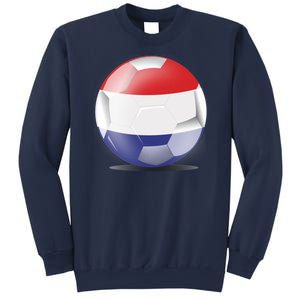 Soccer Ball Country Flag Netherlands Sweatshirt