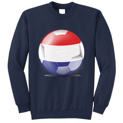 Soccer Ball Country Flag Netherlands Sweatshirt