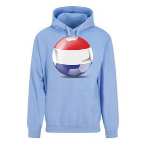 Soccer Ball Country Flag Netherlands Unisex Surf Hoodie