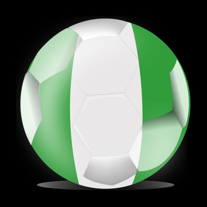 Soccer Ball Country Flag Nigeria Impact Tech Backpack