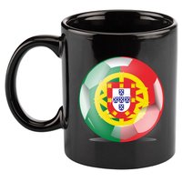Soccer Ball Country Flag Portugal 11oz C Handle Ceramic Mug