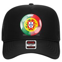 Soccer Ball Country Flag Portugal Trucker Hat
