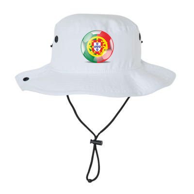 Soccer Ball Country Flag Portugal Legacy Cool Fit Booney Bucket Hat