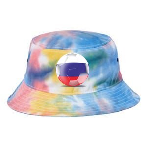 Soccer Ball Country Flag Russia Tie Dye Newport Bucket Hat