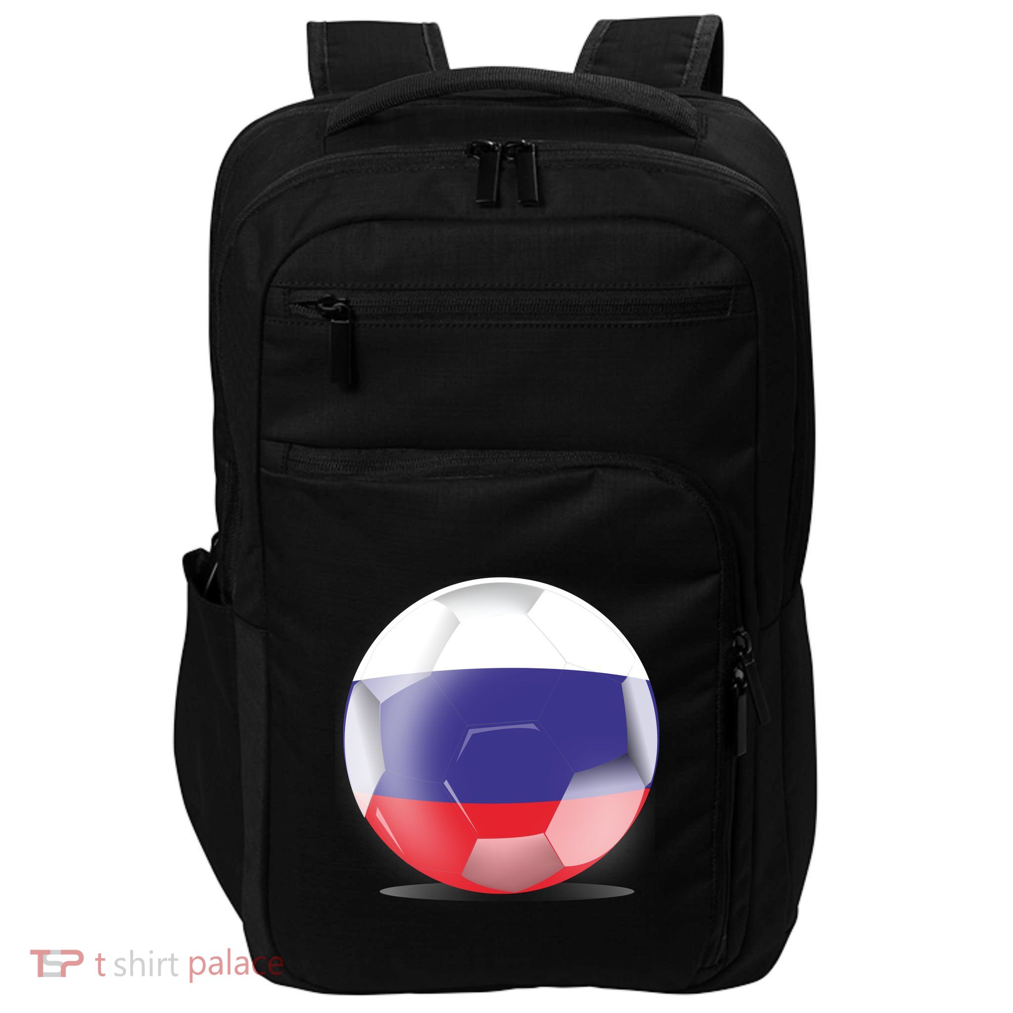 Soccer Ball Country Flag Russia Impact Tech Backpack