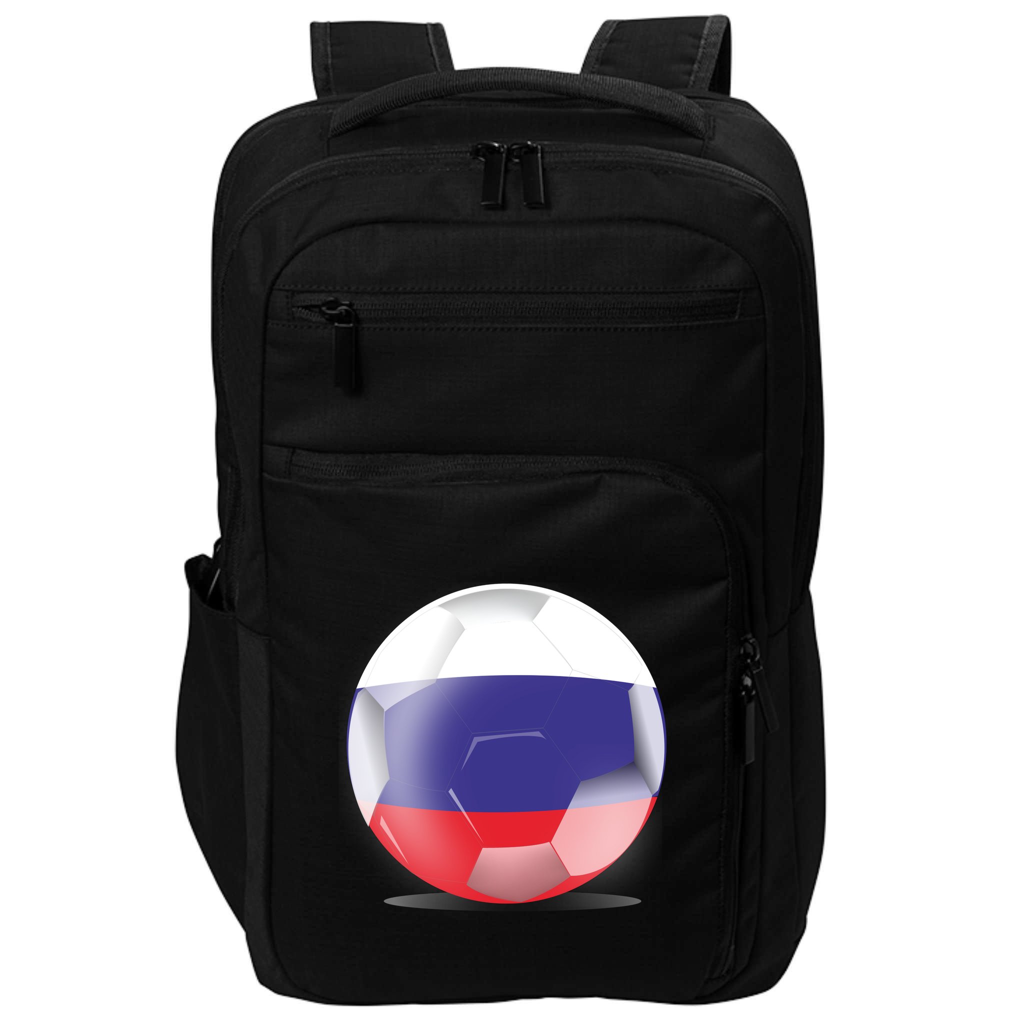 Soccer Ball Country Flag Russia Impact Tech Backpack