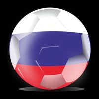 Soccer Ball Country Flag Russia Backpack